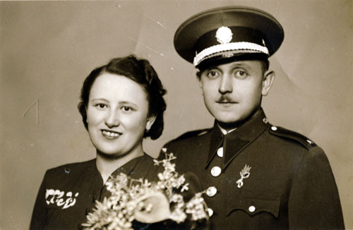 Josef Menoušek a Adéla Pollaková